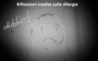 Allergie alla polvere-riflessioni