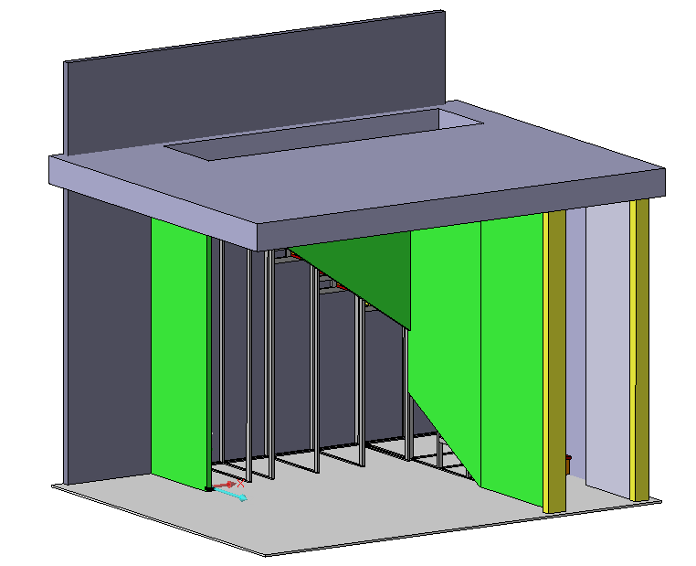 Armadio scala disegno tecnico