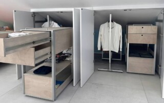 Armadio mansarda su misura Milano Monza e Brianza 2